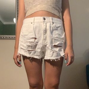 FOREVER 21 white shorts